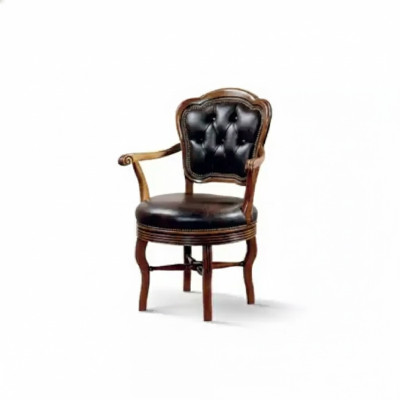 Office chair luxury chair office chair faux leather designer chair wood furniture