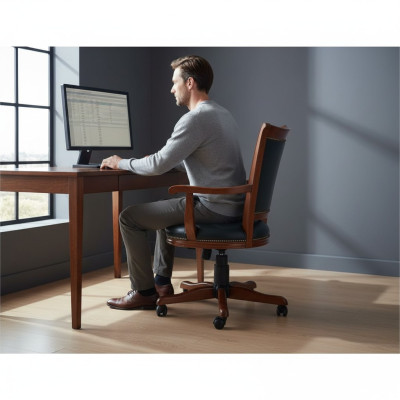 Black armchair chair design upholstered chair chairs office chair classic new