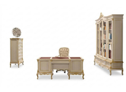 Desk Bookshelf Dresser Office Desk New Office Furniture Set 3 pcs.