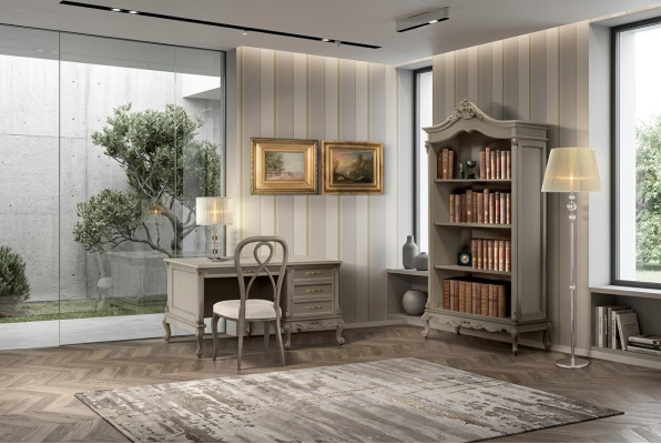 A high-quality classic office set in a light shade