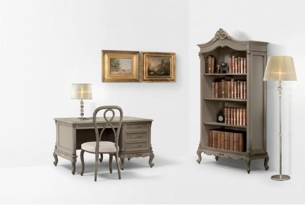 A high-quality classic office set in a light shade