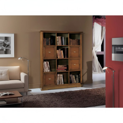 Living room cabinet bookshelf sideboard classic furniture shelves wood