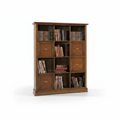Living room cabinet bookshelf sideboard classic furniture shelves wood