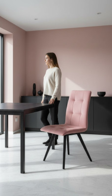 Dining room chair luxury wood furniture classic chair designer wood chair