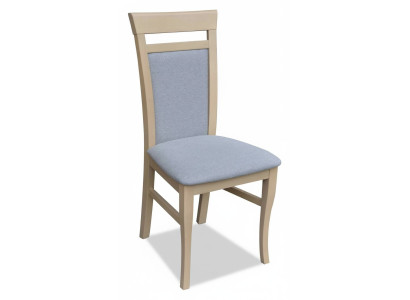 Dining room chair without armrest, classic new designer upholstered furniture.