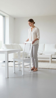 Classic chairs designer dining chair luxury white wooden chair chair