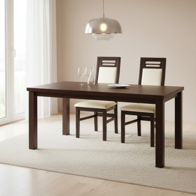 Chair without armrest dining chair wood dining room black design modern