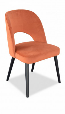 Luxury Design Upholstered Chair Dining Chair Seat Back Dining Wood New