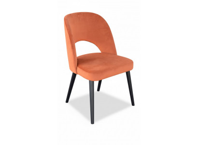 Luxury Design Upholstered Chair Dining Chair Seat Back Dining Wood New