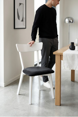 Chair Design Wooden Chair Dining Chair Luxury Wood White Furniture Chairs New
