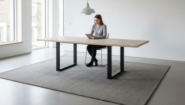 Dining table dining room table dining nook table dining room modern wood brown
