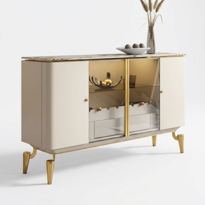 Designer dresser sideboard cabinet living room shelf luxury
