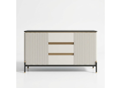 White Dresser Sideboard Wooden Cabinet Furniture Interior Buffet Luxury New