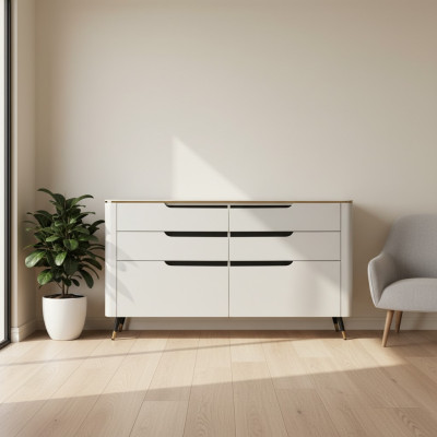 Design dresser sideboard with drawers cabinet living room new