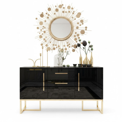 Dresser Cabinet Sideboard Modern Furniture Wood Dressers Sideboards New