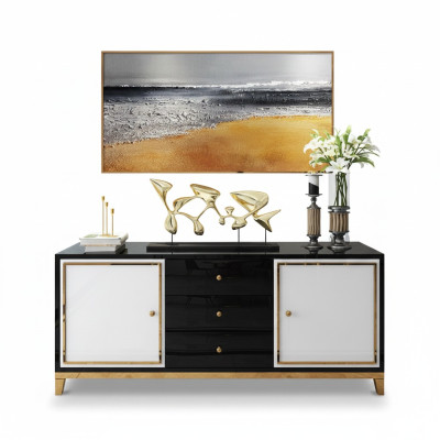 Design dresser living room sideboard modern sideboard wood cabinet new