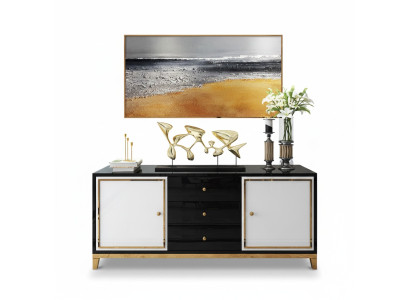 Design dresser living room sideboard modern sideboard wood cabinet new