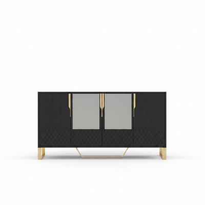 Sideboard Wood Living Room Sideboard Furniture Dresser Cabinet Modern New