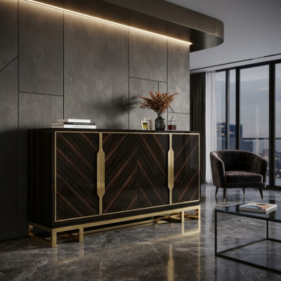 Chest of drawers, sideboard, cabinet, luxury cabinet, shelf, furniture, wooden cabinet, new