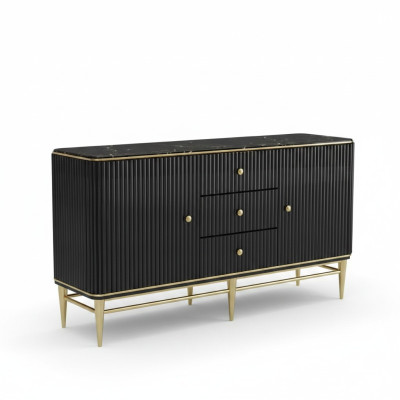 Furniture Living Room Dressers Sideboard Luxury Wood Cabinet Designer New