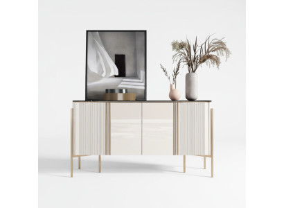 Dresser Wood Designer Cabinet Shelf Modern Sideboard Dresser Cabinet