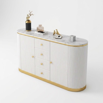 Sideboard Dresser White Sideboards Wood Cabinet Furniture Dressers