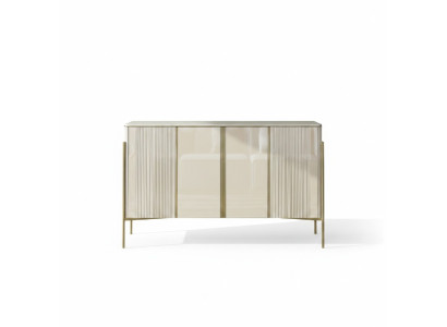 Sideboard Modern Wood Living Room Furniture Cabinet Luxury Beige