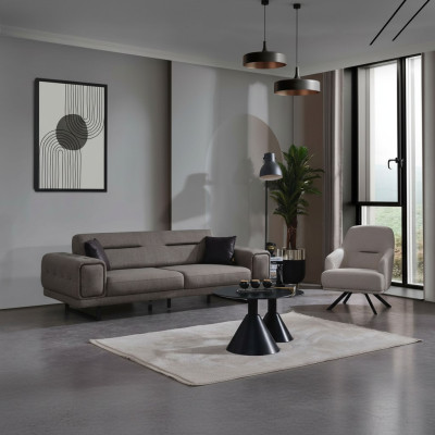 Luxury Sofa Set 2-piece Armchair Luxury Sofa Couch Three-seater Living Room Furniture