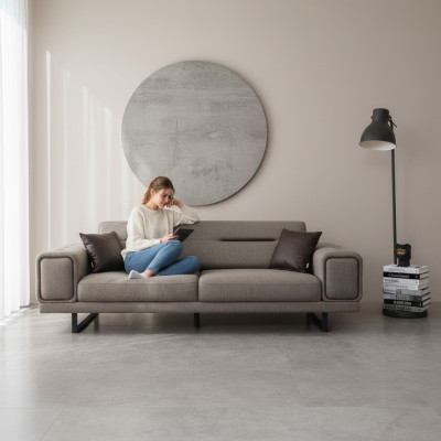 Luxury sofas living room three-seater sofa modern furnishings new design