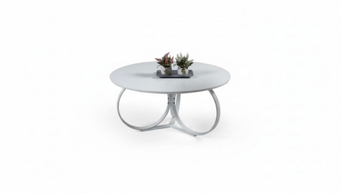 White round coffee table living room table designer furniture modern furniture