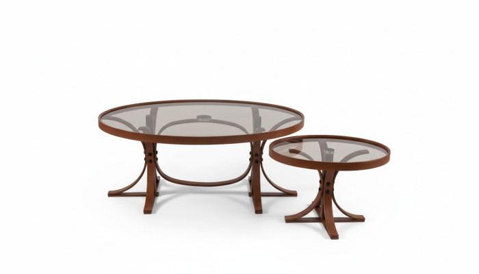 2x Coffee Tables Living Room Complete Luxury Designer Furniture Style Modern