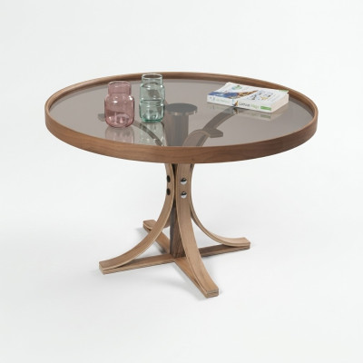 Luxury coffee table living room round coffee table furniture designer furnishings