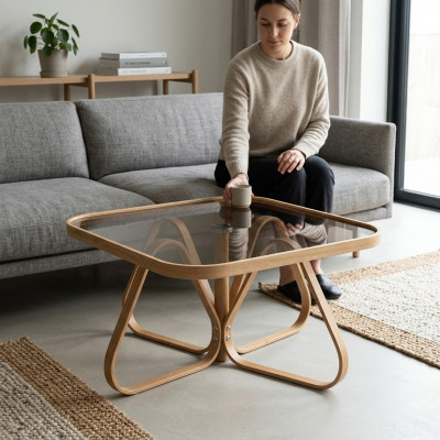 Modern furniture coffee table designer luxury furnishing glass table coffee table