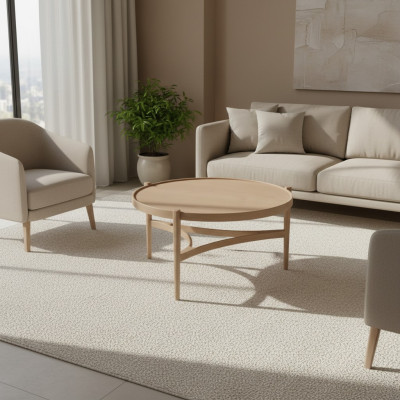 Wooden coffee table living room furniture luxury side table modern design