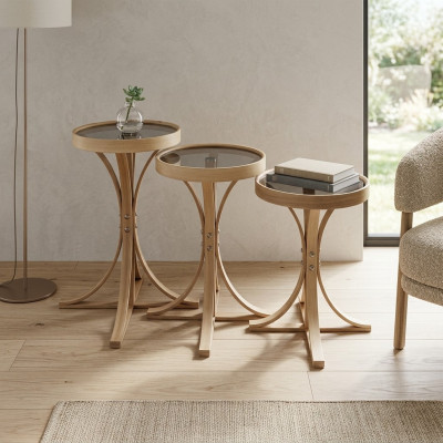 Living room set 3-piece complete 3x coffee tables luxury coffee table furnishing