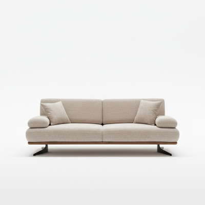 Living Room Modern Three-Seater Sofa Couch Design Upholstered Sofas Luxury Furniture