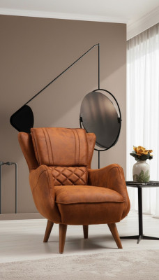 Armchair Design Sofa Luxury Living Room Upholstery Seat Modern New Furniture