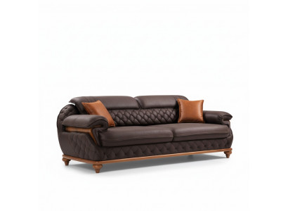 Living room upholstered sofas modern three-seater sofa couch luxury upholstered furniture