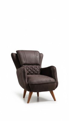 Luxury furniture living room armchair upholstered seat modern design upholstered armchair