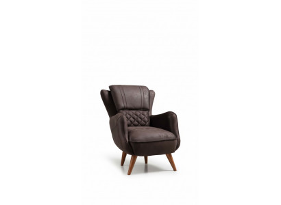 Luxury furniture living room armchair upholstered seat modern design upholstered armchair