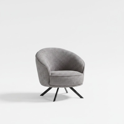 Living Room Modern Gray Armchair Design Luxury Furniture Upholstered Furniture New