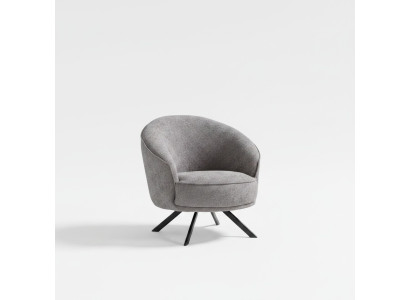 Living Room Modern Gray Armchair Design Luxury Furniture Upholstered Furniture New
