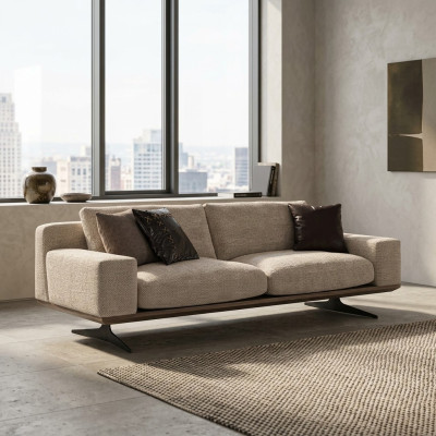 Three-seater sofa living room modern design upholstered furniture luxury couch new