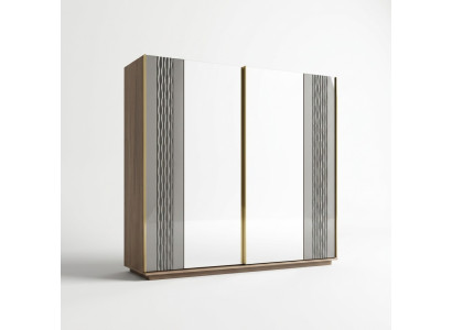 Design wardrobe bedroom luxury wood wardrobe modern furniture