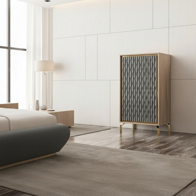 New luxury dresser bedroom modern design cabinet wood furniture