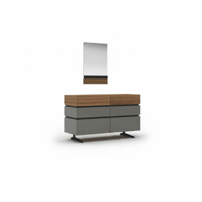 Modern furniture bedroom luxury dresser dresser with mirror design