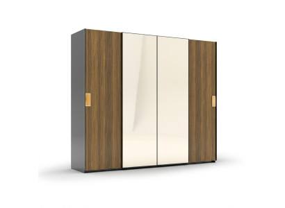 Wardrobe Luxury New Bedroom Modern Closet Wood Furniture Design