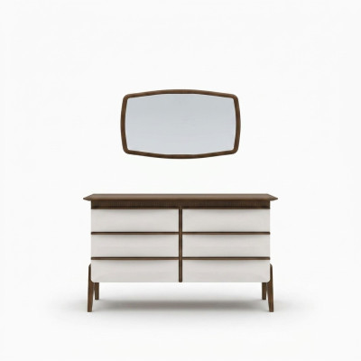 Modern design dresser with mirror bedroom luxury cabinet new furniture