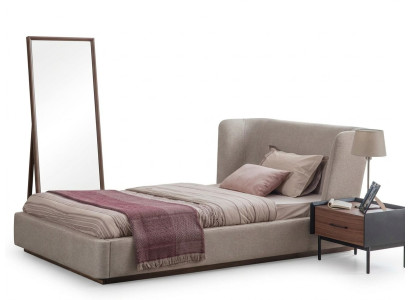 Modern complete bed luxury nightstand bedroom set 2-piece wooden furniture