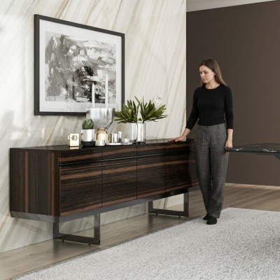 Dining room new furniture sideboard modern dresser design wooden cabinet new